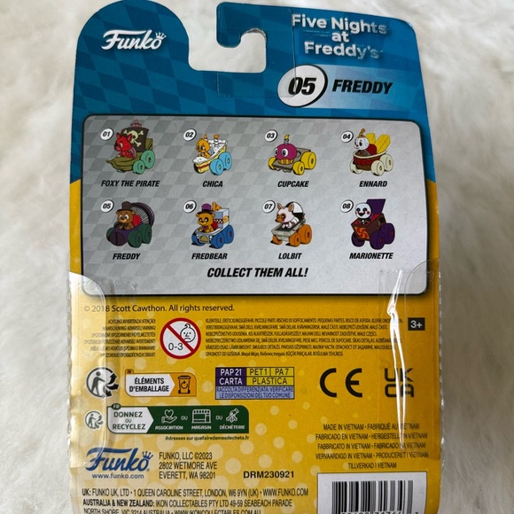 Funko Five Nights at Freddy's Racers Collection, Freddy Die-Cast Vehicle - Picture 2 of 2